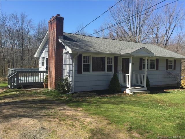 Front of house with deck & porch