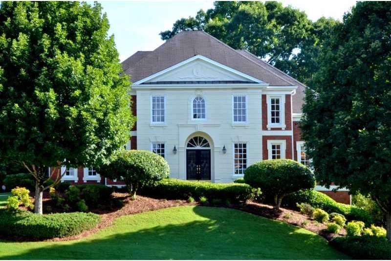 Exterior Front. 4 sides brick home