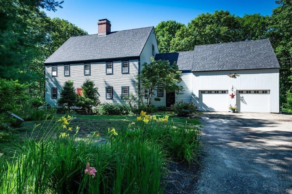 Sited on just over 4 acres, this...