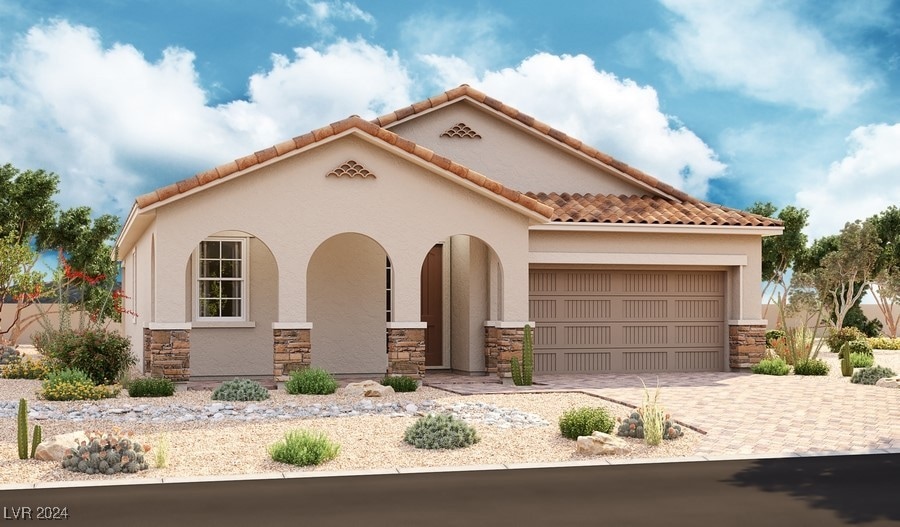 Anika Plan ~ Elevation B ~ Rendering