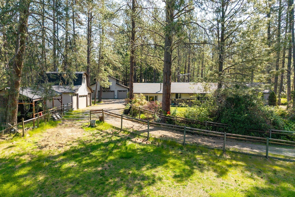Home with Outbuildings