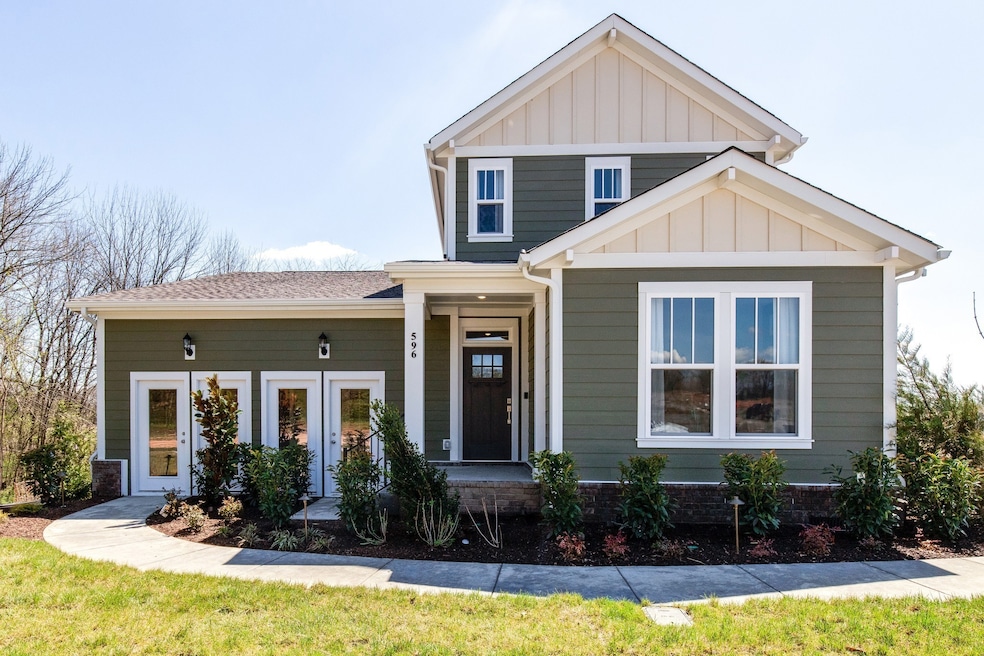 Photo of a Cumberland model home. Elevation and garage swing will vary***