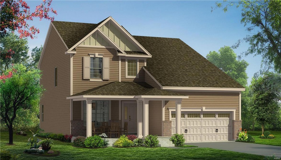 Rendering of front elevation