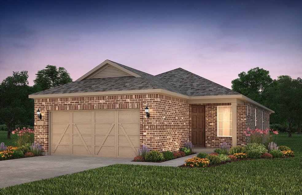 NEW CONSTRUCTION: Beautiful one-story home available at Del Webb at Trinity Falls in McKinney.