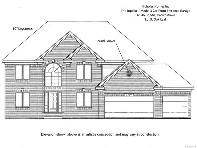 Premium Elevation, 24 ft deep garage