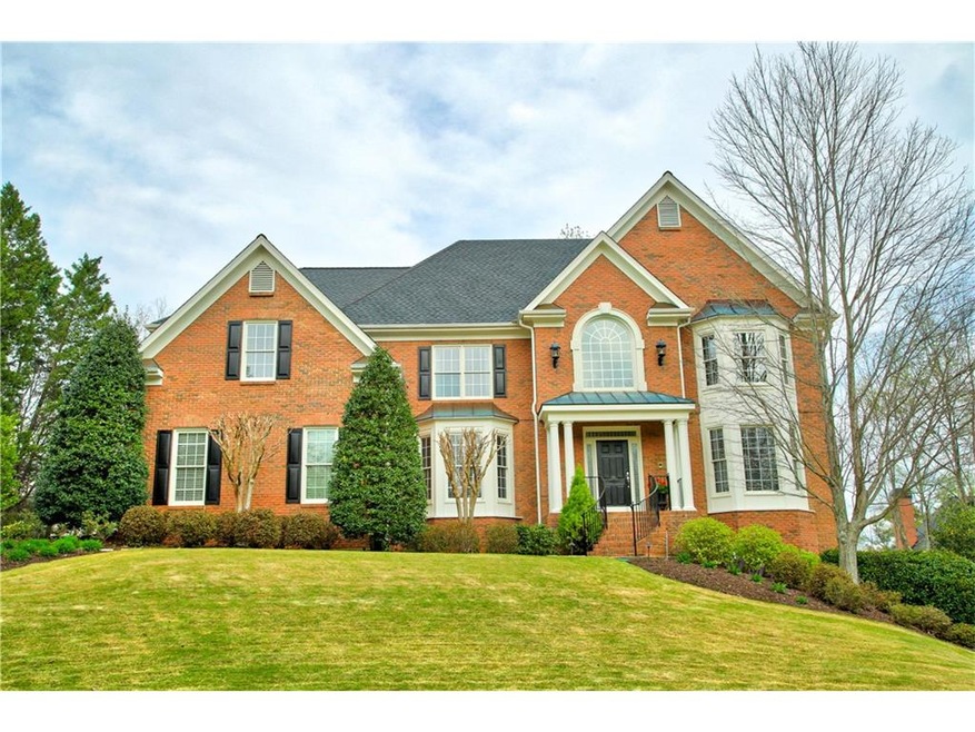 This brick cul-de-sac home is beautifully updated 