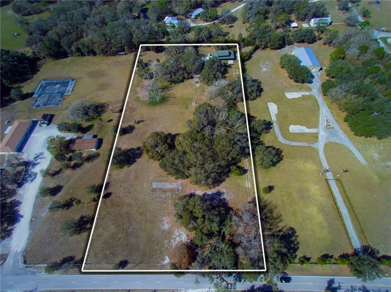 Great mix of trees and open pasture, 5 2/3 acres. 