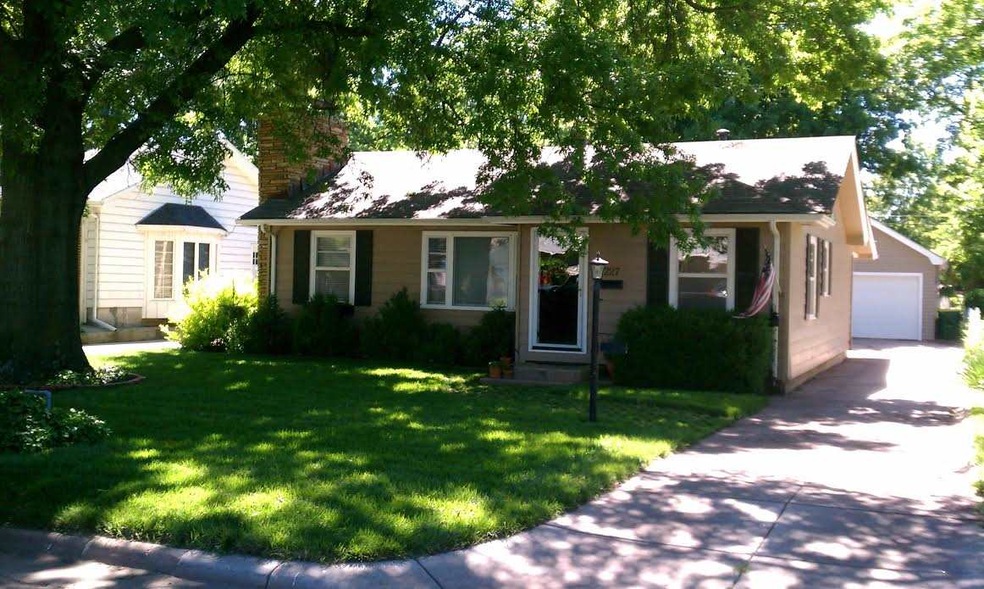 Front of house.