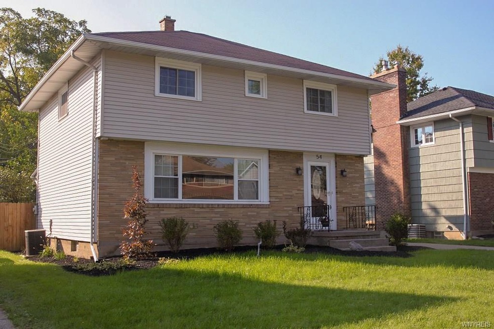 Front View. All new windows