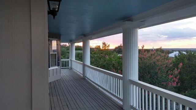 Northeast view from 2nd floor balcony.