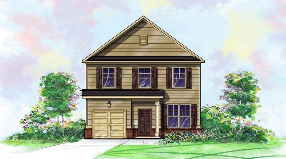 Color Rendering of Plan & Elevation
