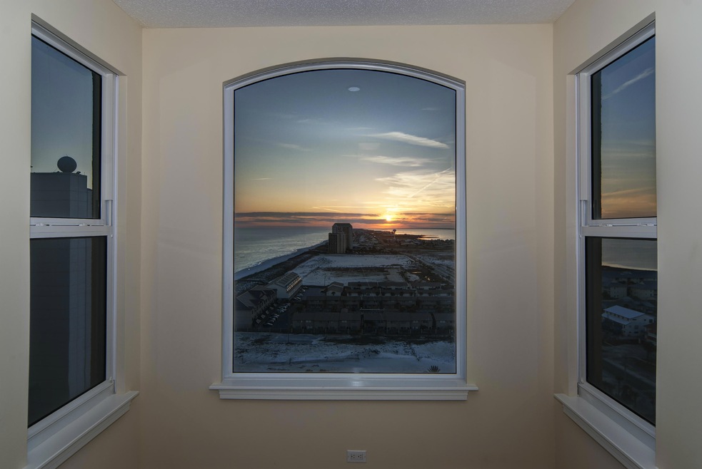 Sunset from Window_Large File