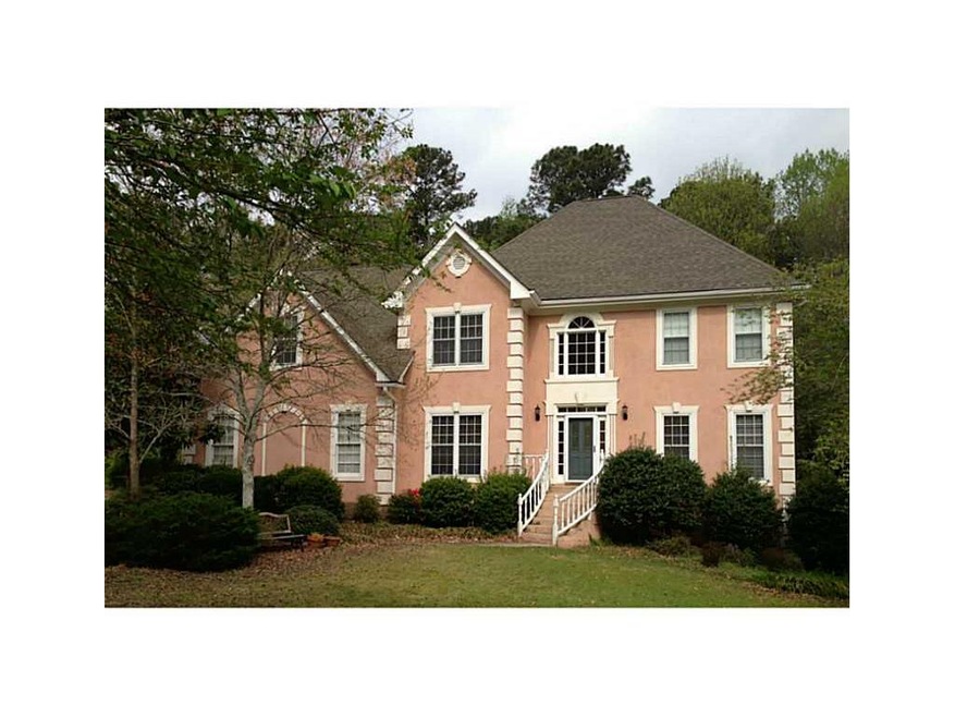 Exterior Front. Elegant Hardcoat stucco with 2 sto
