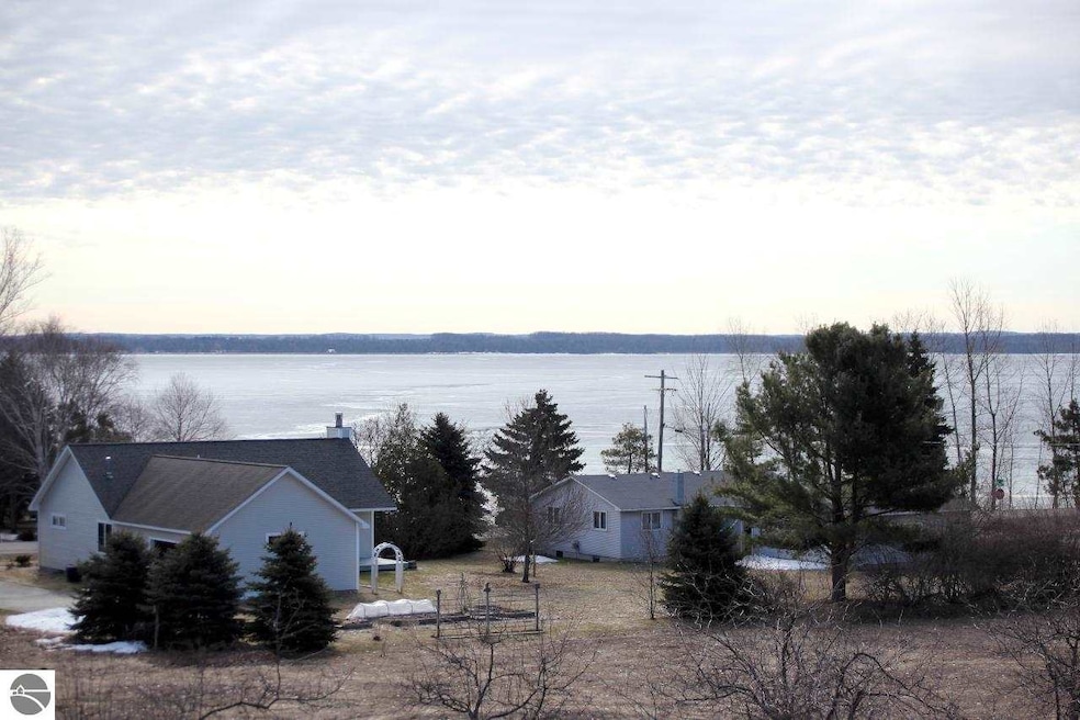 on East Bay, views AND 3.85 acres on Old Mission P