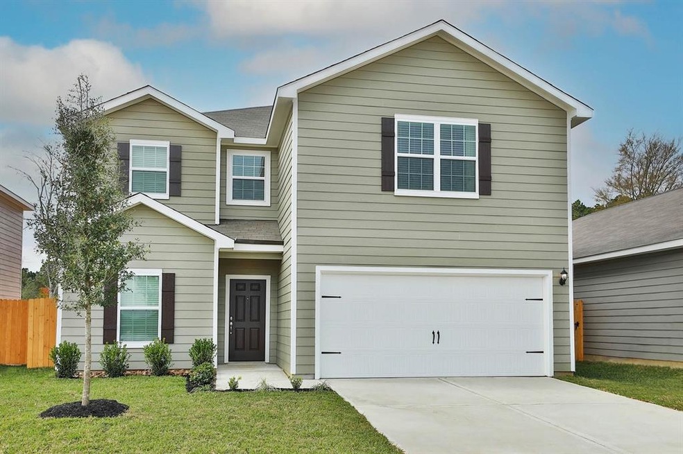 This is an example of the Driftwood with LGI Homes to be built at 23076 Shakespeare Dr. This is to be completed July 2022.