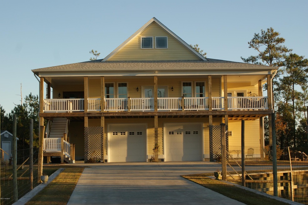 View from driveway
