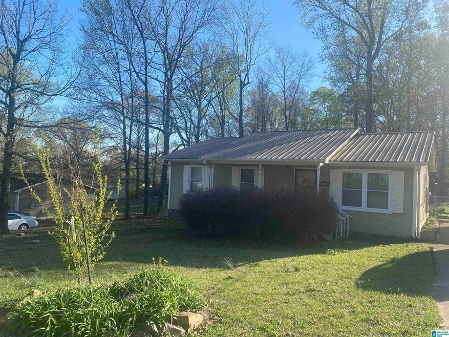spacious lot, both front and back.