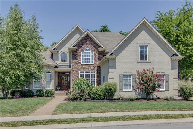 Generous amount of stone and the painted brick looks great.