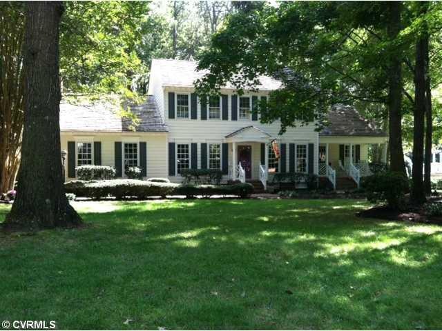 Exterior Front - gorgeous setting on 1.12 acres ba