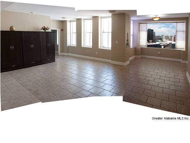Panoramic view when you walk in the door