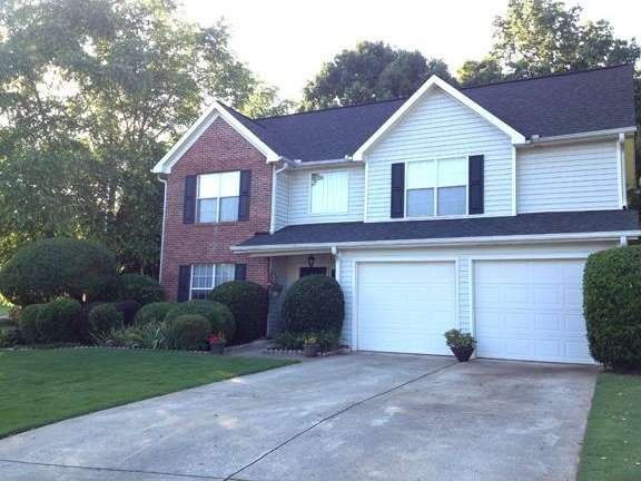 front of home...