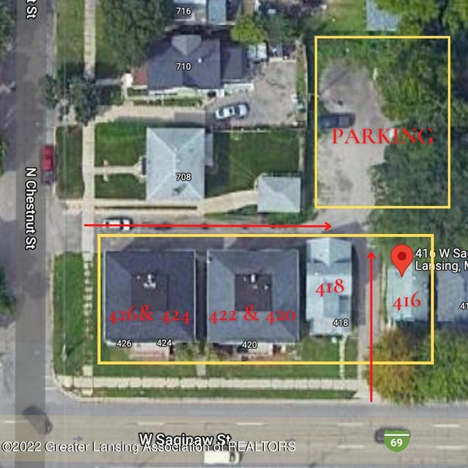 416 W Saginaw St, Lansing, MI 48933 - photo 1