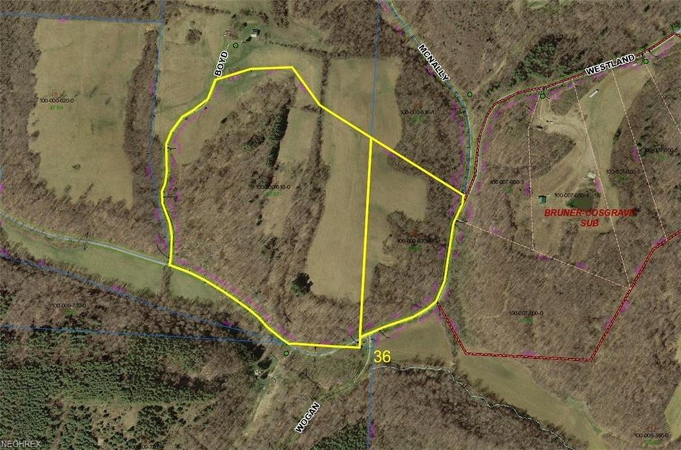 Tax Map as pulled from Morgan Co Auditor.