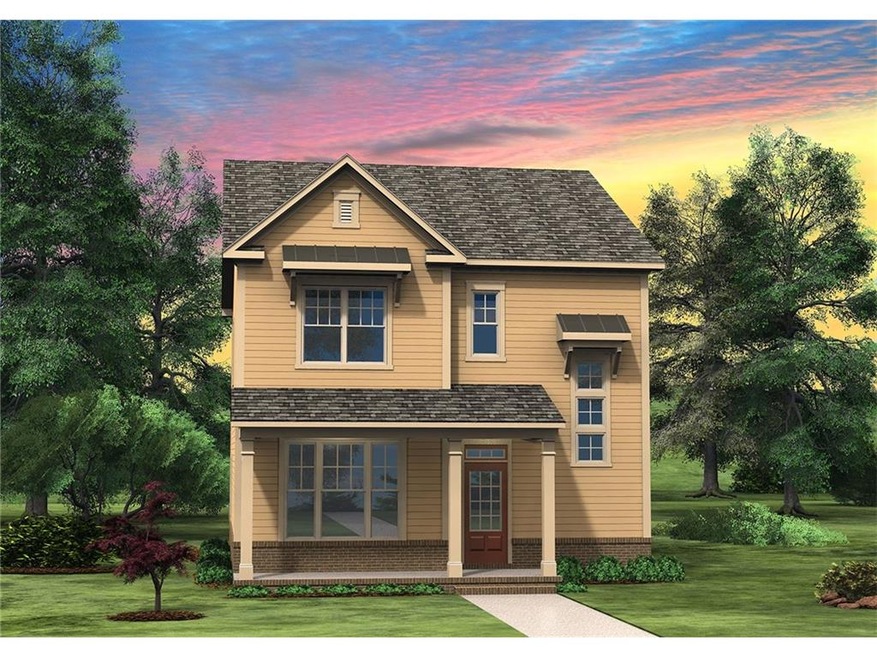 Chastain G on Home Site 113 at Suwanee Green