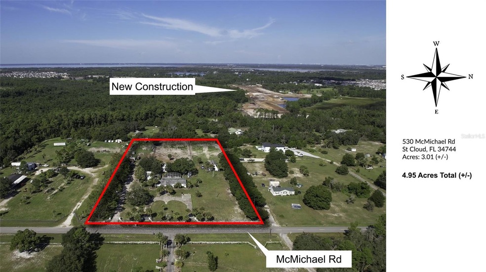 Perfect Rectangular 5 acre parcel