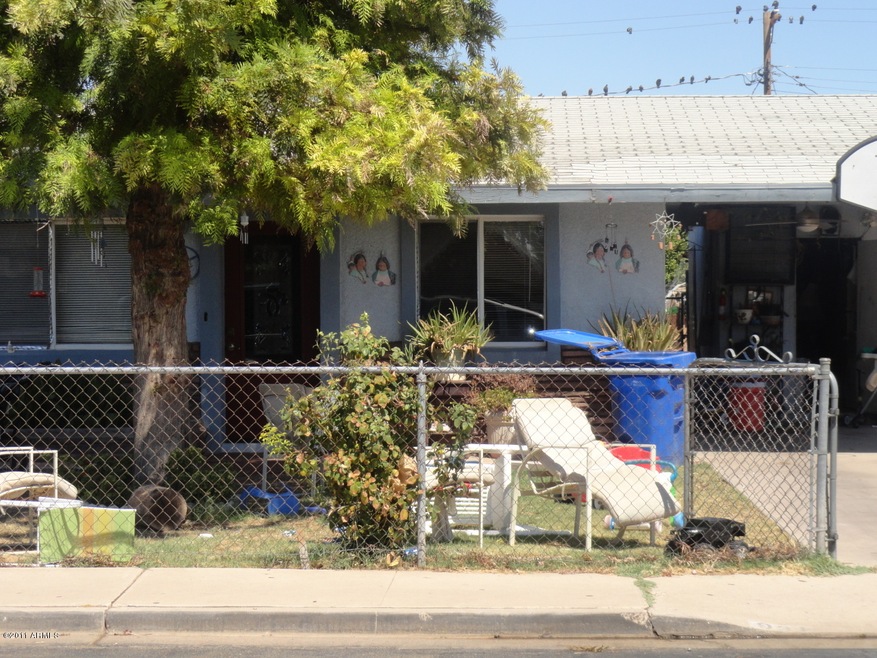 front of home