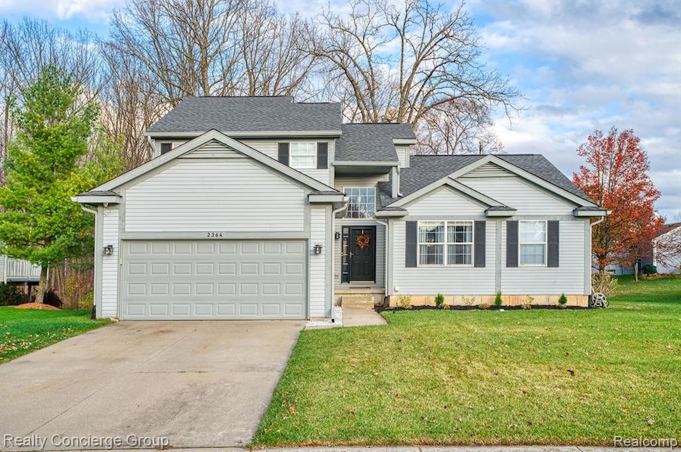 Spacious home on peaceful wooded lot