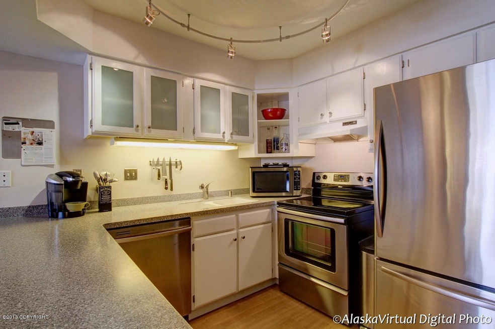 Light and bright kitchen with . . .