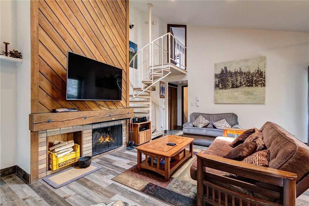Lots of natural light throughout this top floor en