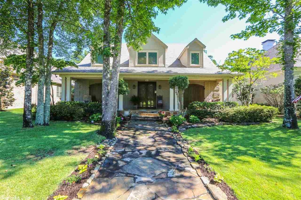 Front porch has plenty of room for cozy furniture!