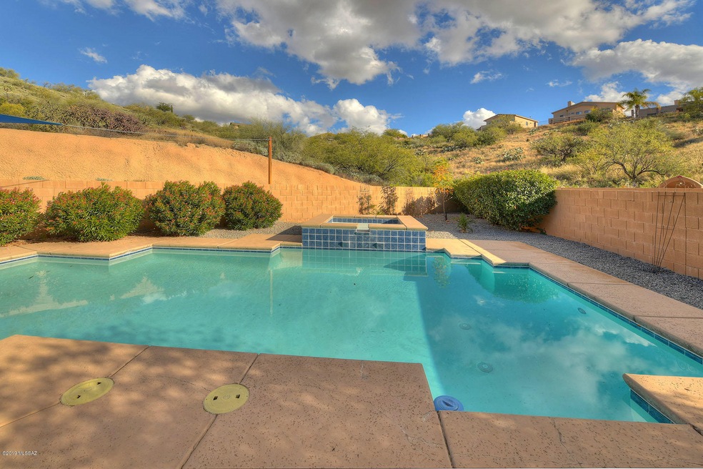 Private backyard