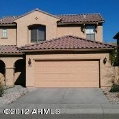 front of the house