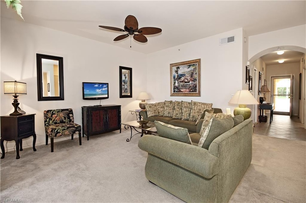 Living Room with Foyer