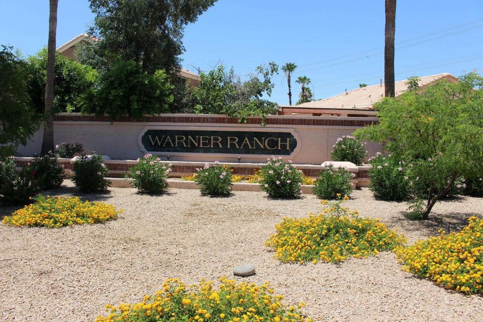 warner ranch sign