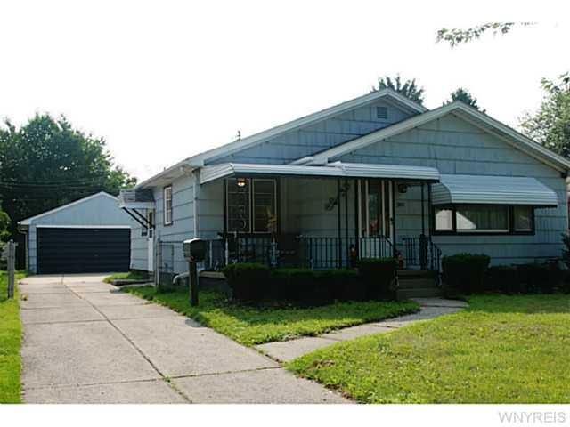 Exterior Front. The roof is 6 years old, the Fence