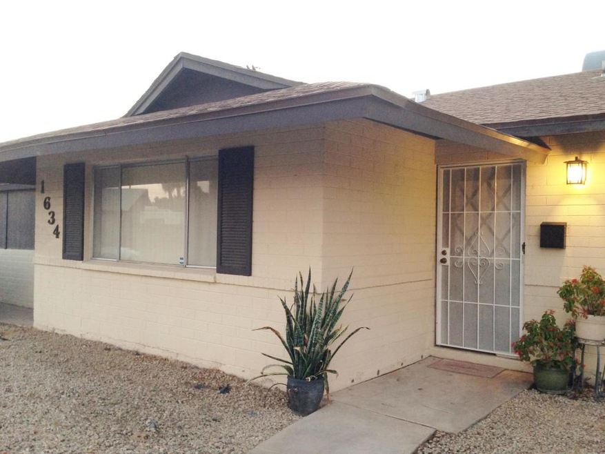 Close up of Front of Home