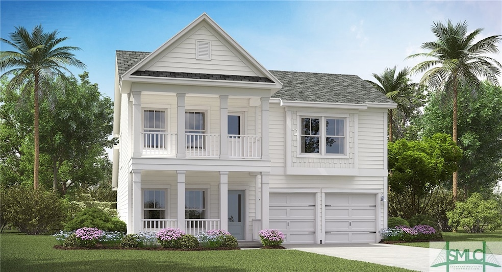 The Kensington B6 Front Elevation Photo. *Floor Pl