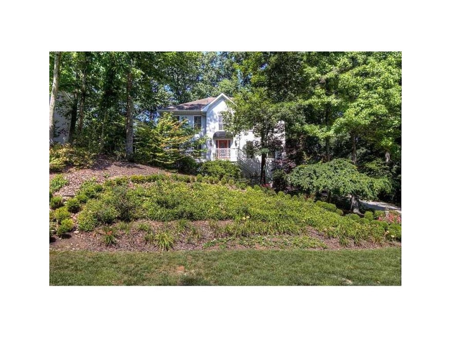 Exterior Front. A Cul De Sac Oasis in Roswell