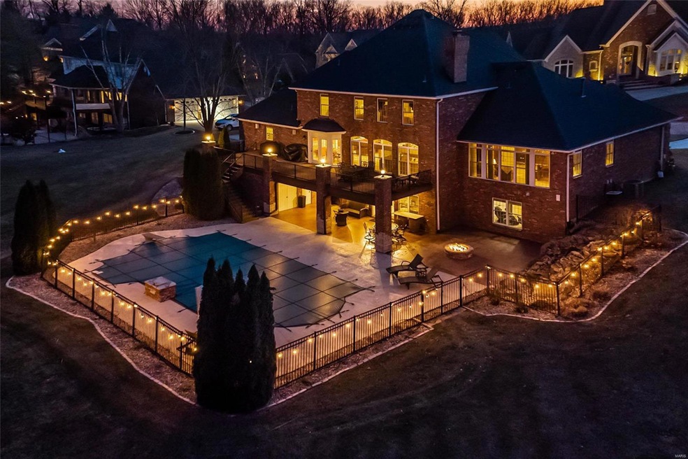 Newer in-ground pool.
