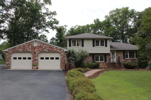 Front view of Home with 2 Car Garage