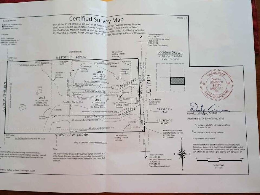 Lt2 County Highway Y, Trenton, WI 53095 - photo 1