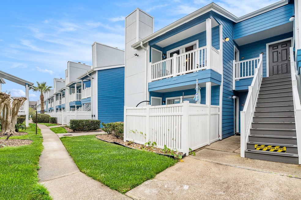 Upstairs unit with 2 balconies.