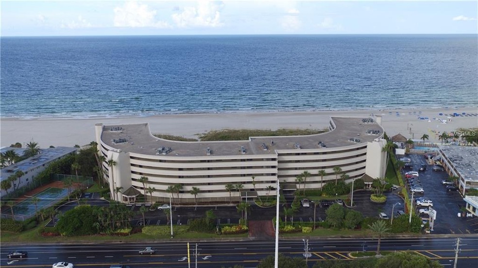 Building exterior - all units have Gulf view