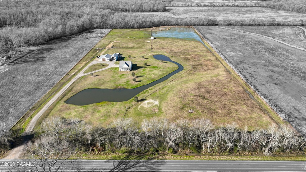 Front Aerial of Property