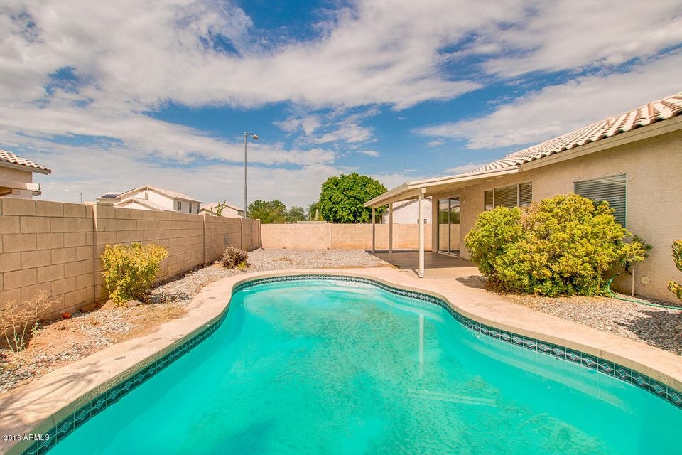 Backyard with Pool