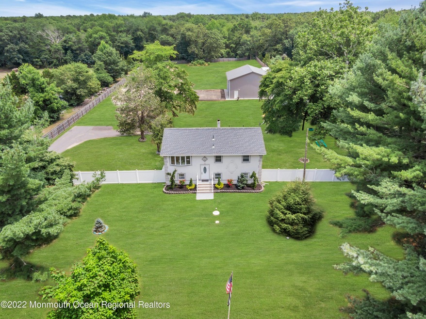 Front Drone Showing Property